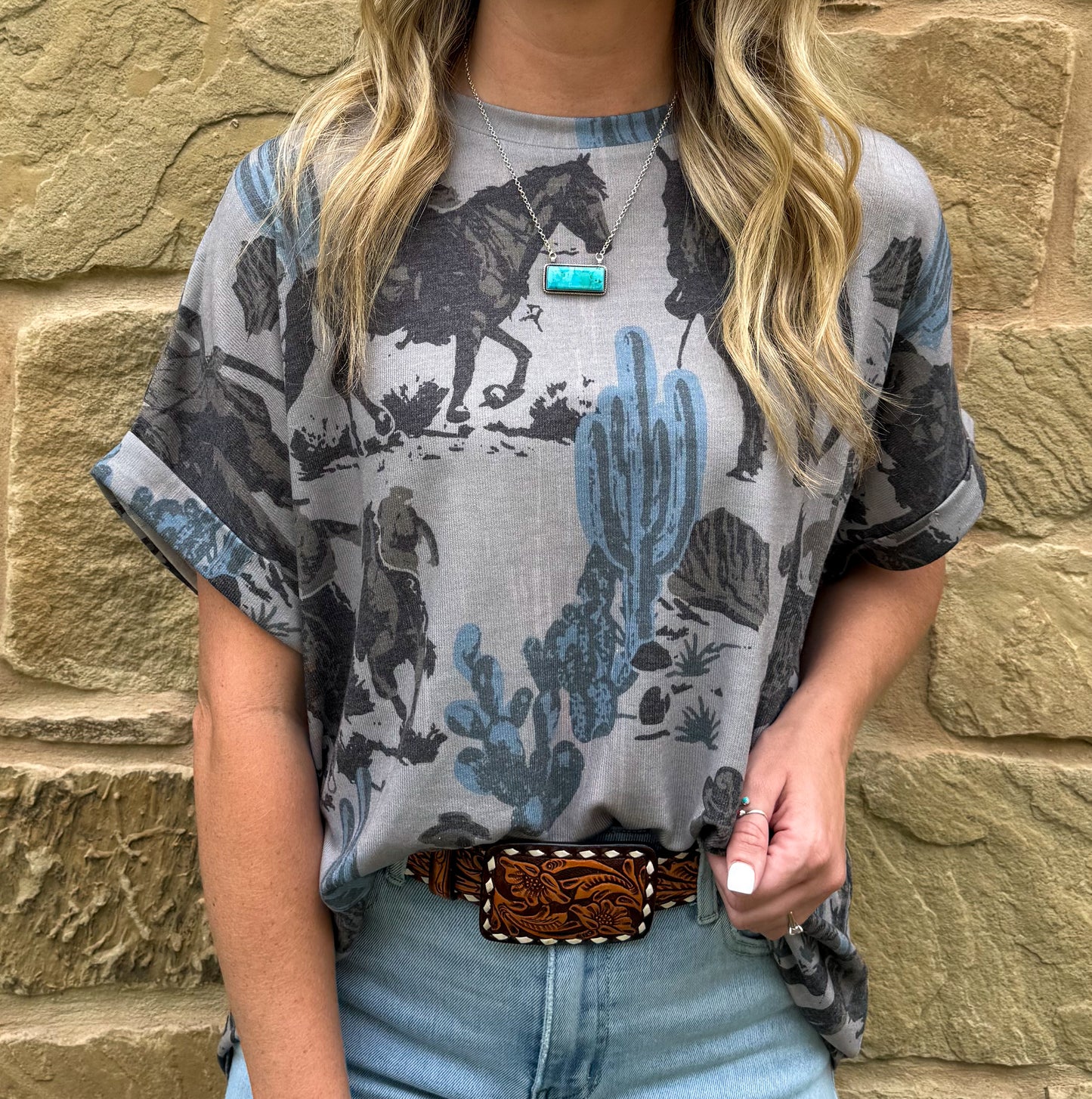 Dusty Cowboy Top