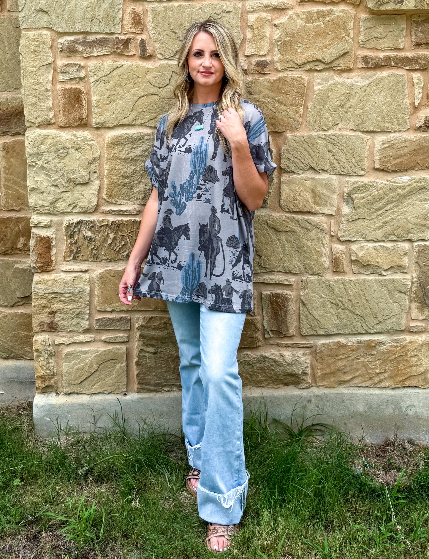 Dusty Cowboy Top