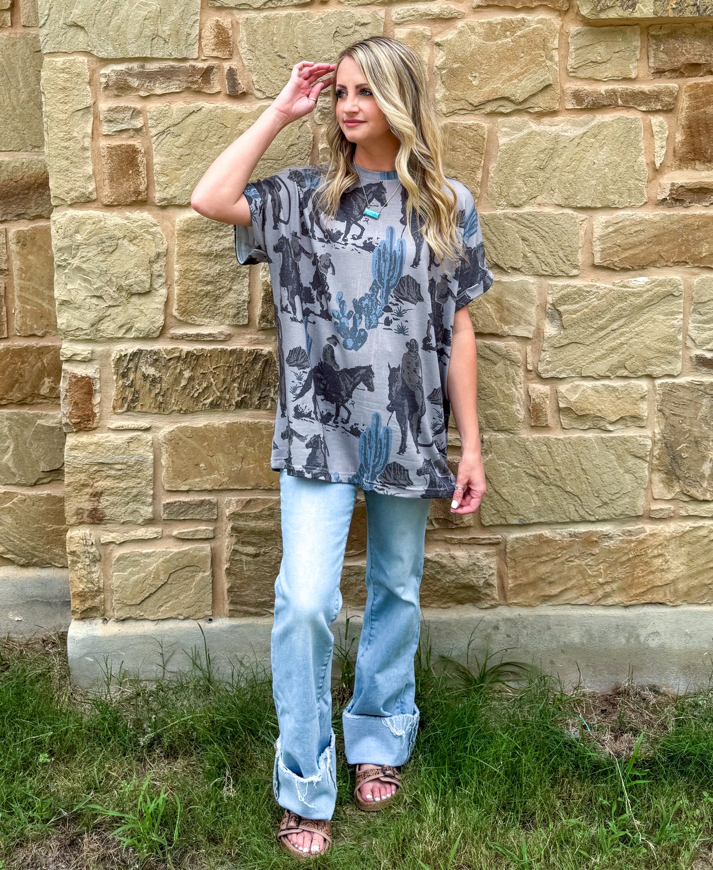 Dusty Cowboy Top