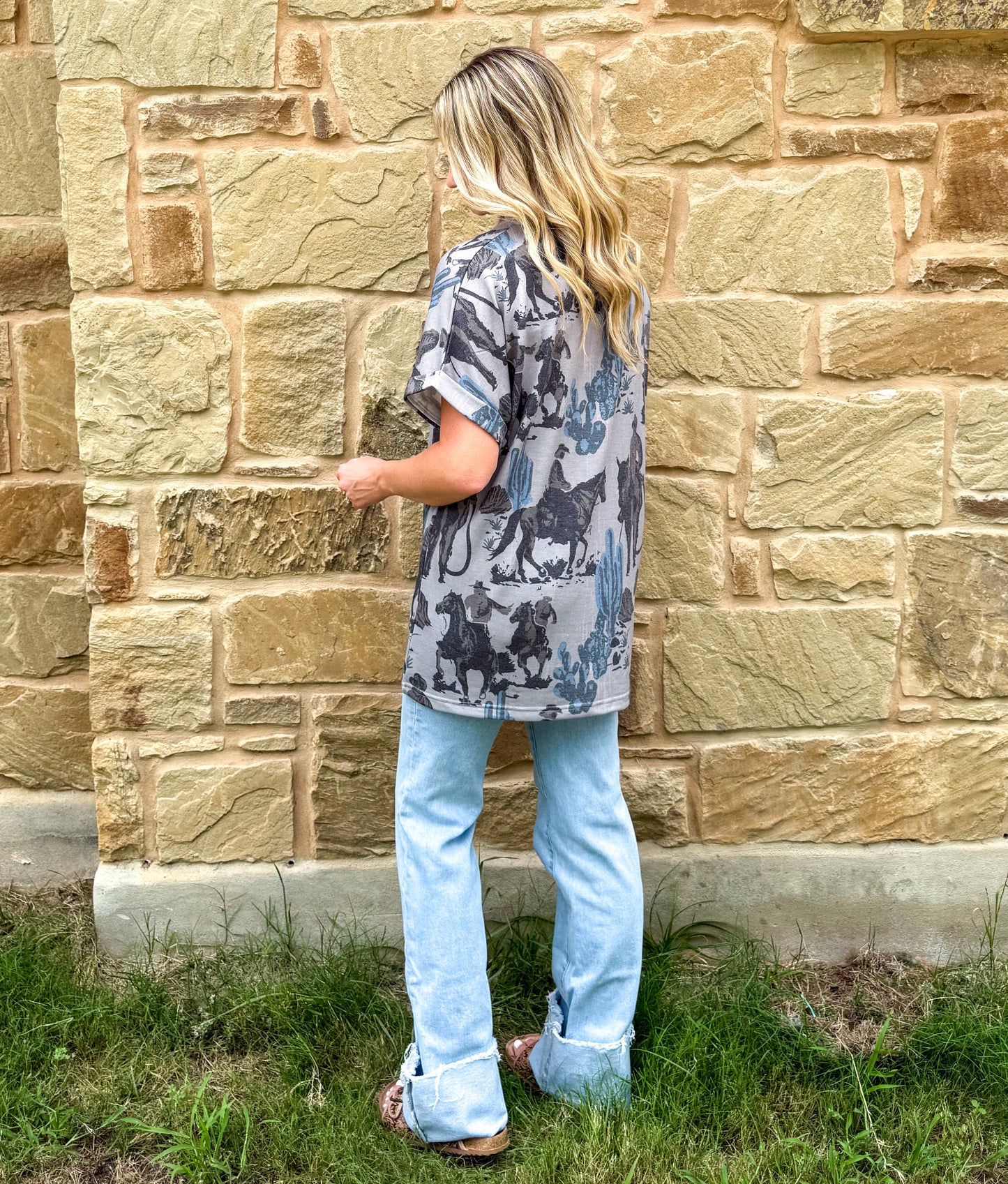 Dusty Cowboy Top