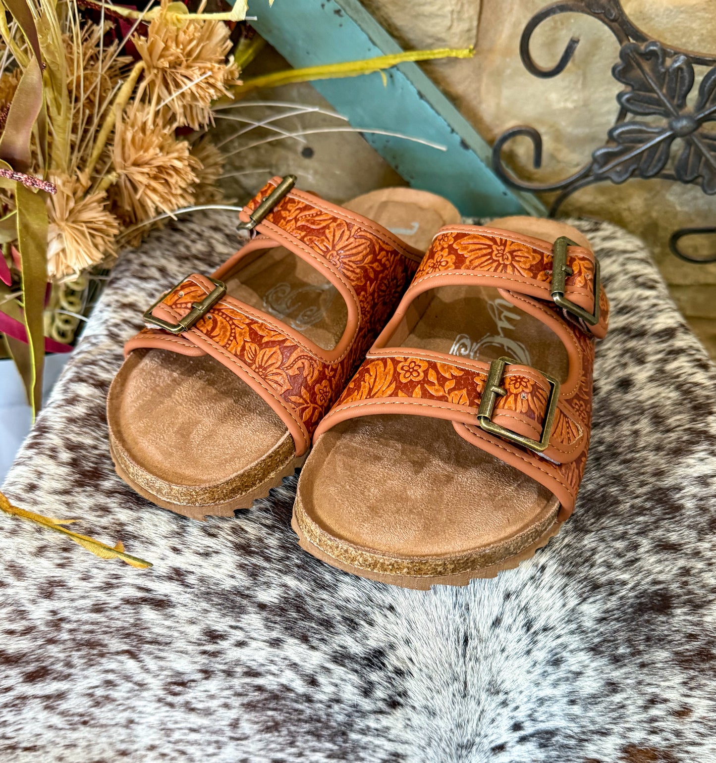 Berry Sandals *Rust