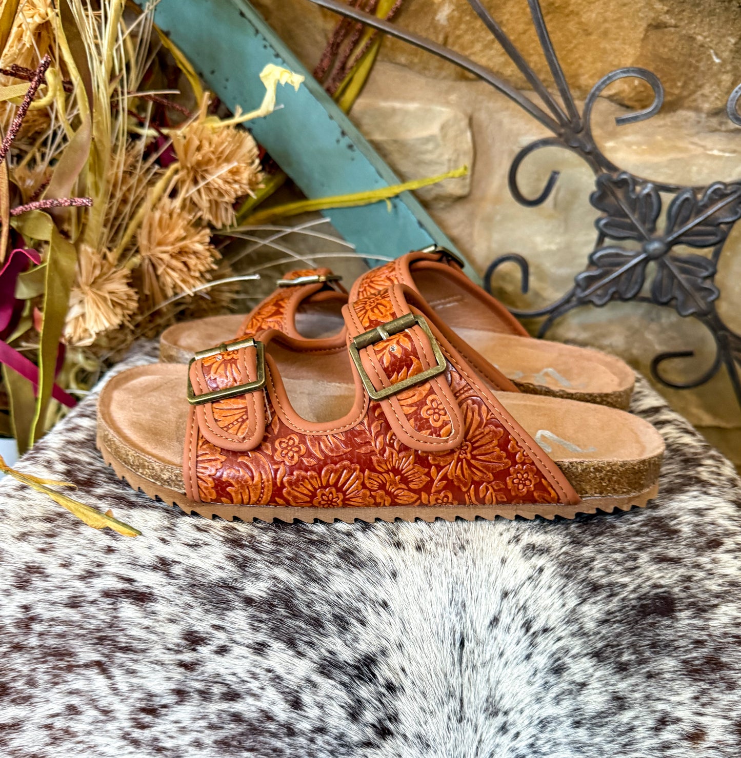 Berry Sandals *Rust