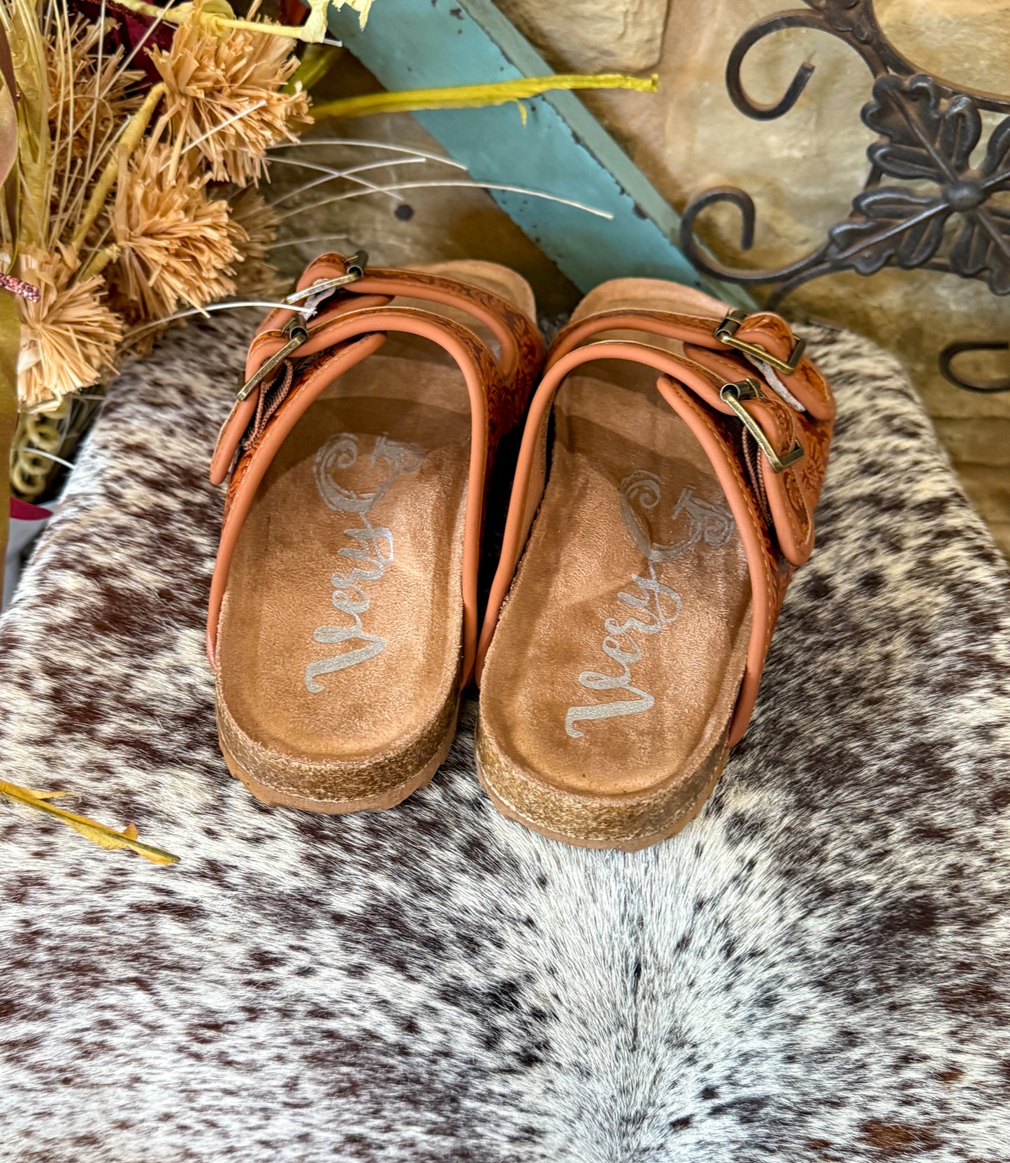 Berry Sandals *Rust