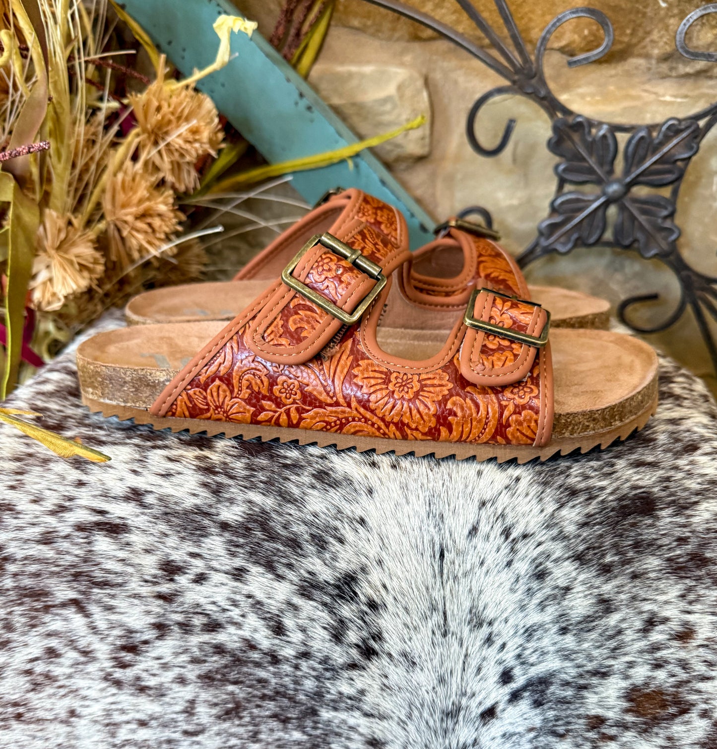 Berry Sandals *Rust