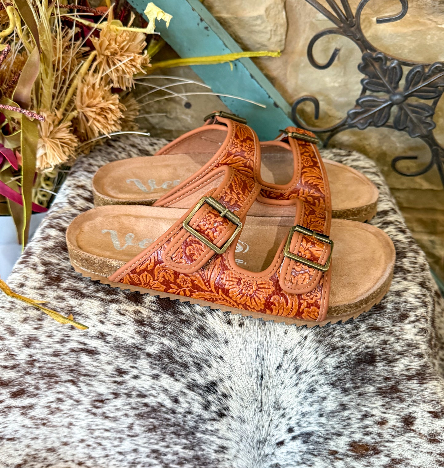 Berry Sandals *Rust