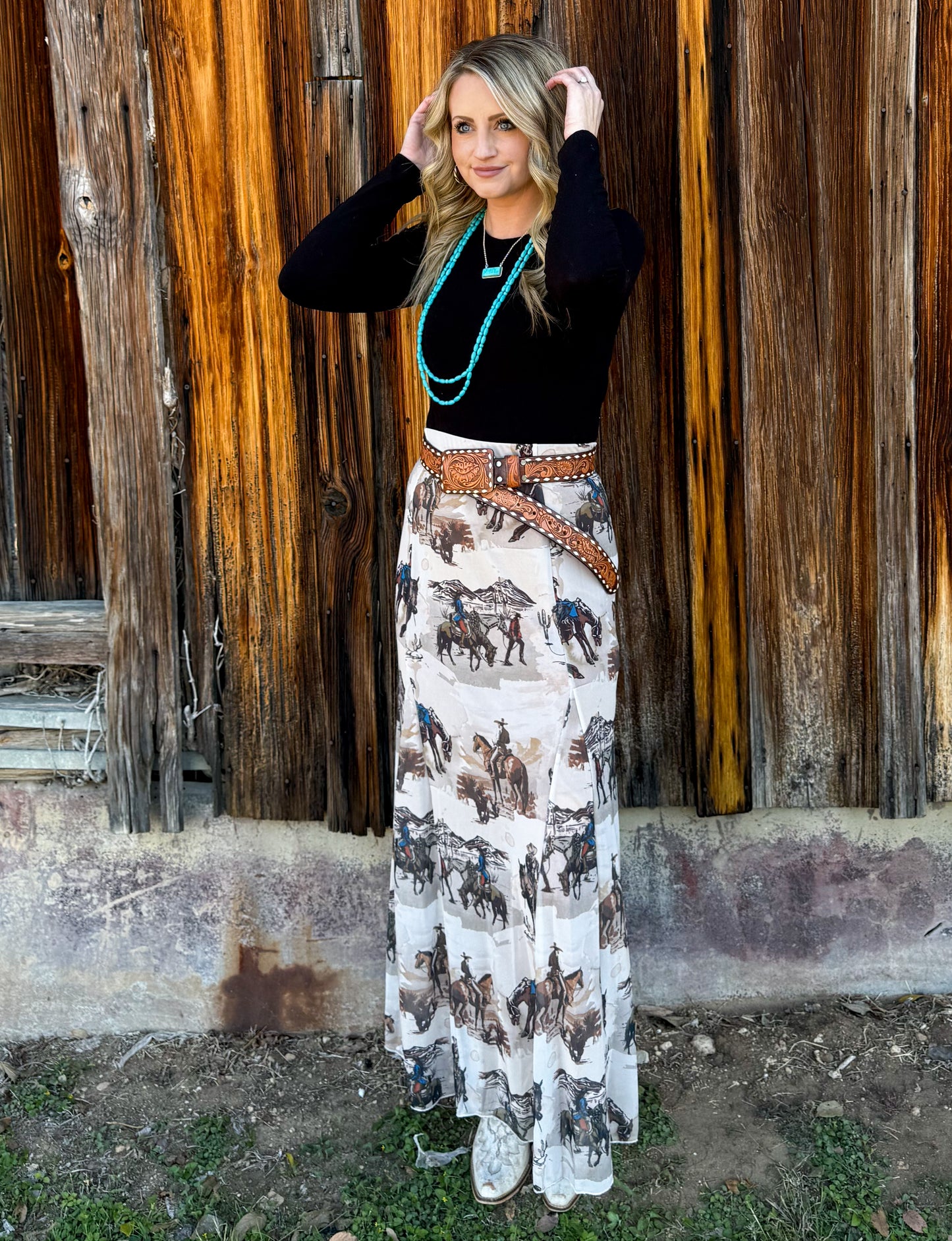 The Ranch Hand Maxi Skirt