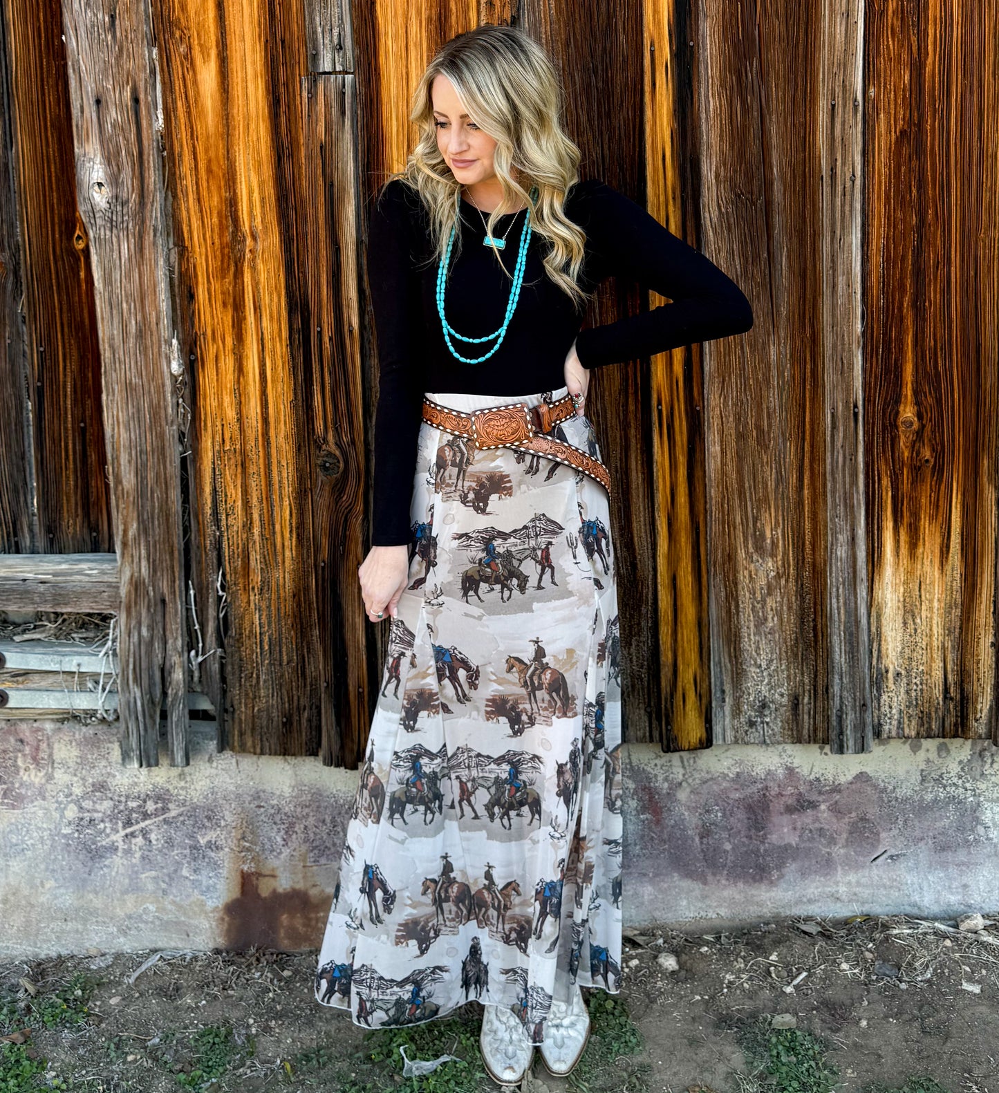 The Ranch Hand Maxi Skirt