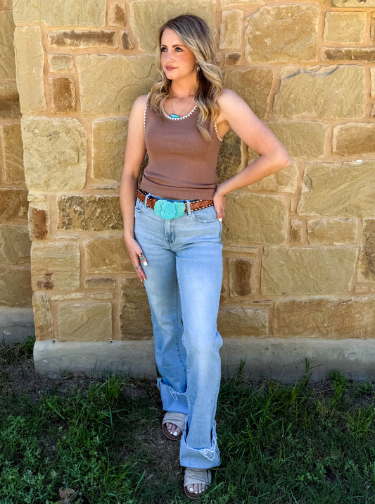 The Becky Tank *Brown