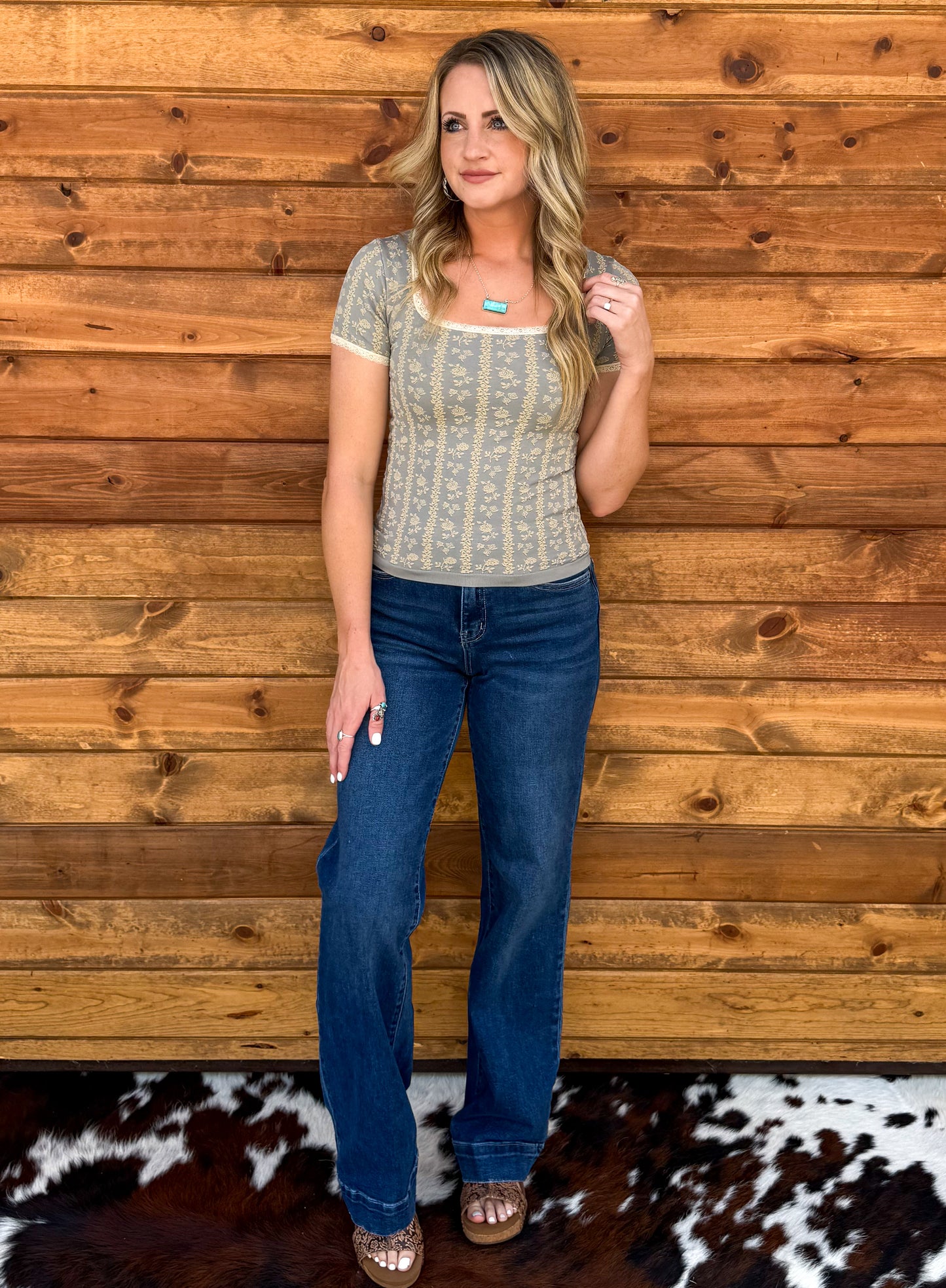The Abigail Floral Top