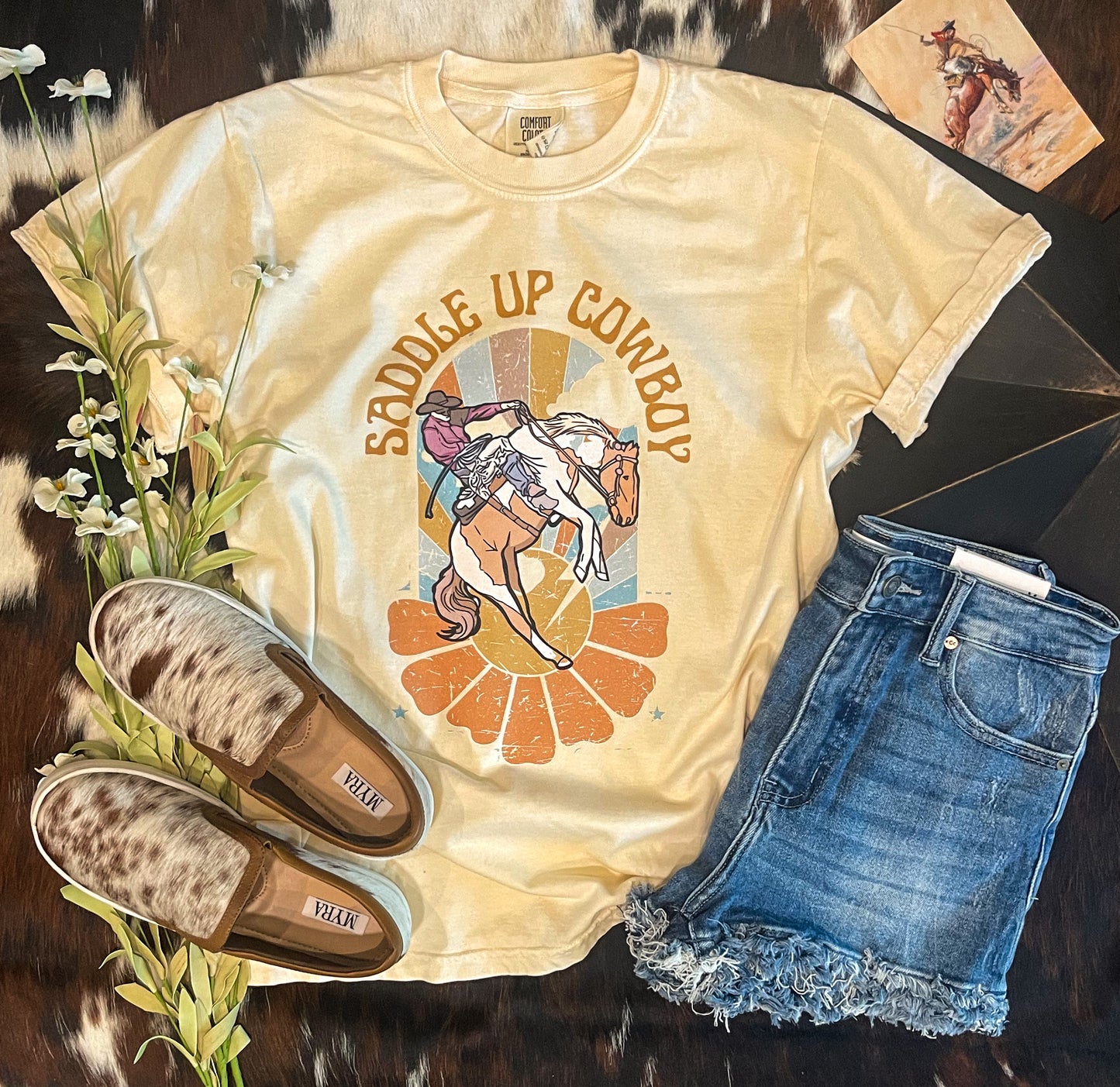 Saddle Up Cowboy Tee