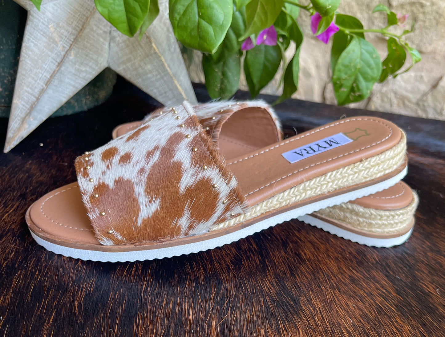 Ucleon Myra Cowhide Flats