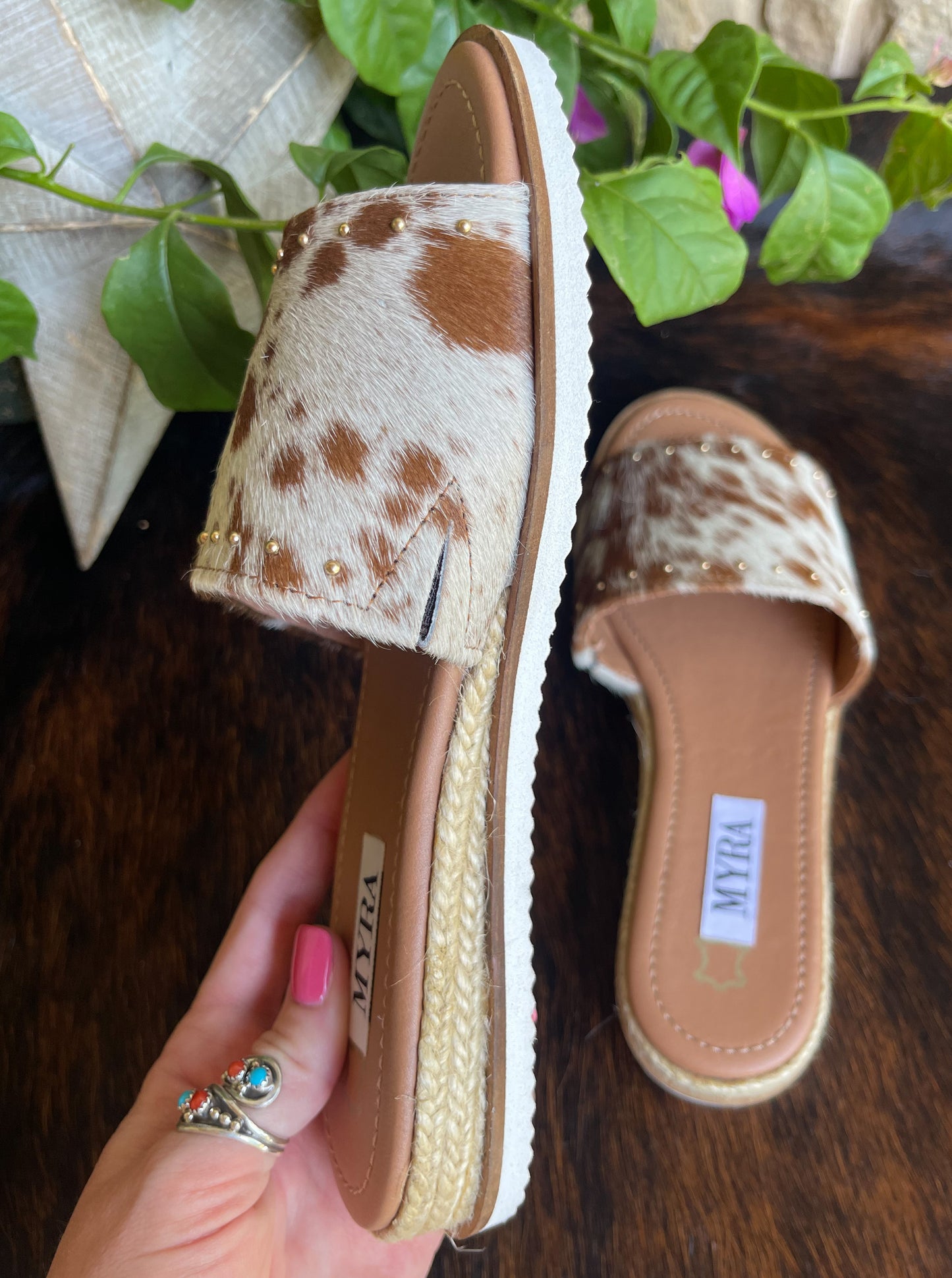 Ucleon Myra Cowhide Flats