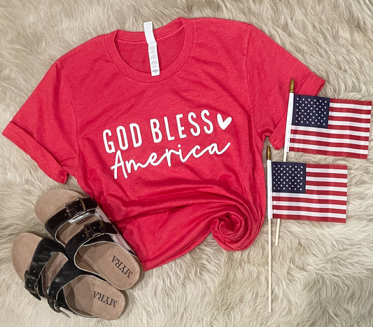 God Bless America Tee