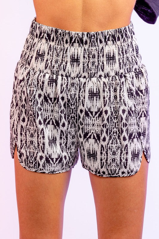 The Geometric Athletic Shorts