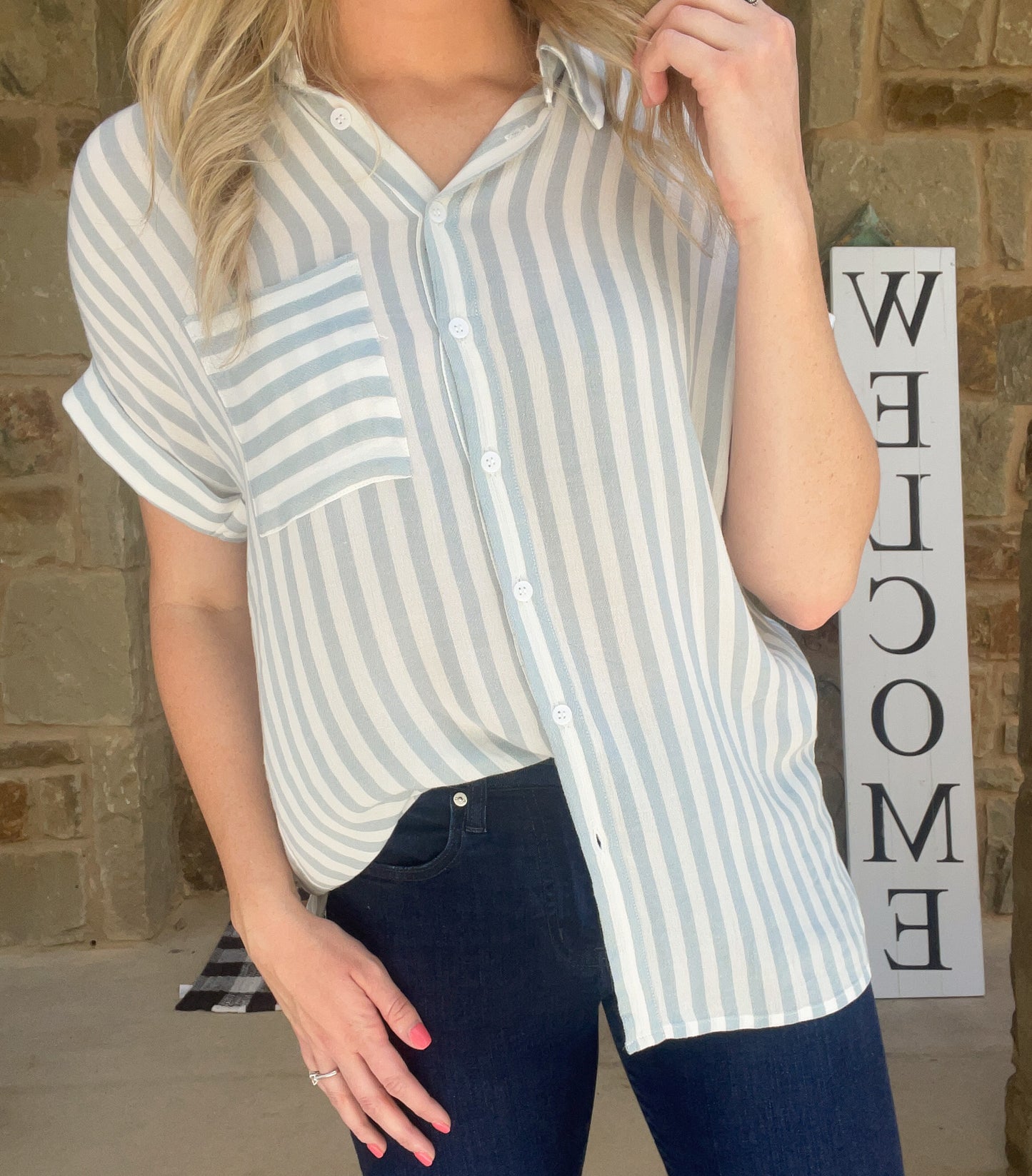 The Blissful Striped Top