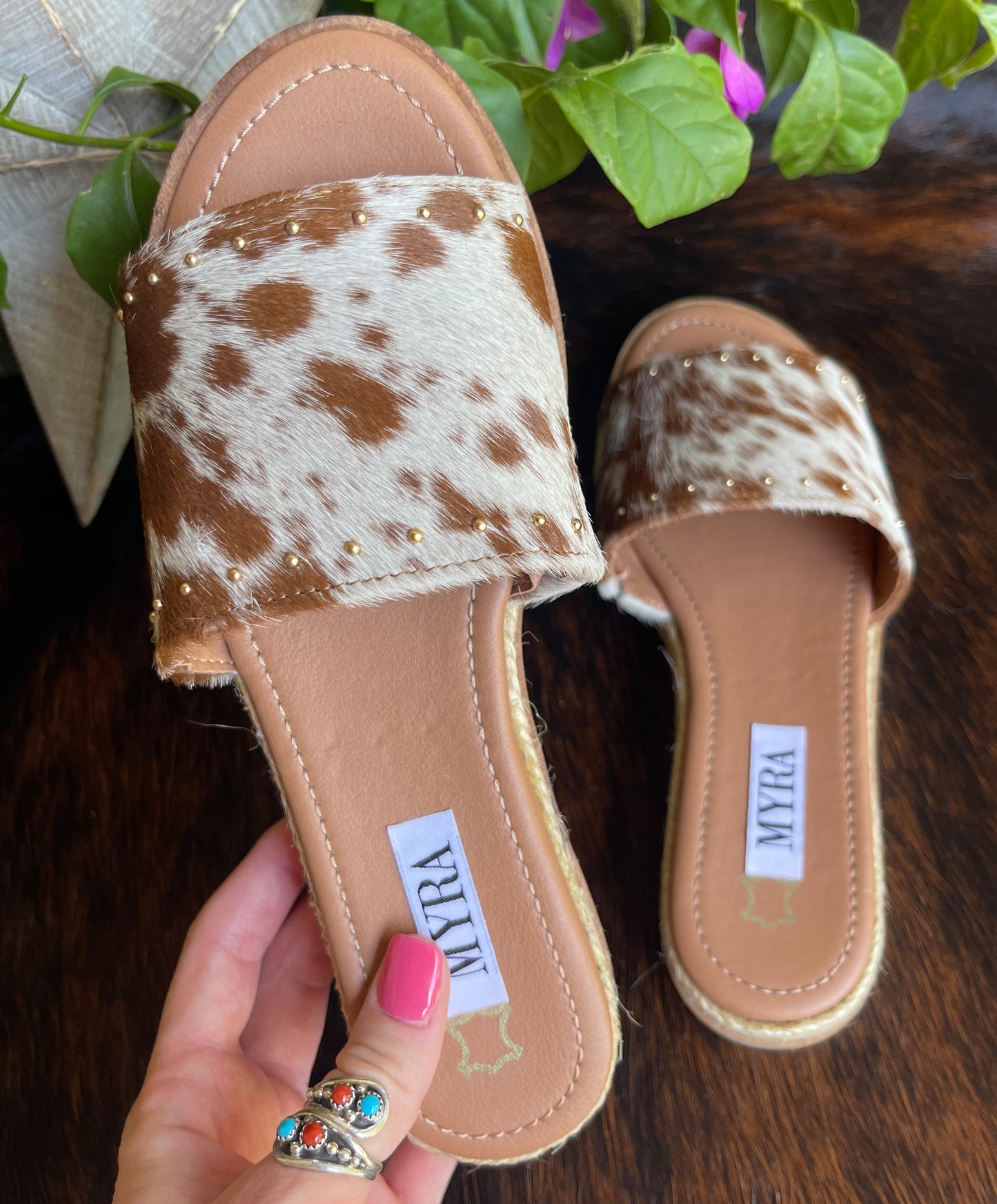 Ucleon Myra Cowhide Flats