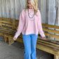 A Classic Cozy Sweater *Blush