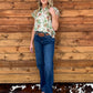 Cactus Cowgirl Sheer Blouse