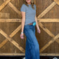 The Abby Top *Pebble