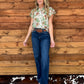 Cactus Cowgirl Sheer Blouse
