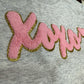 XOXO Patch Sweatshirt *Pink