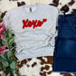 XOXO Patch Sweatshirt *Red