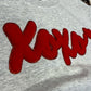 XOXO Patch Sweatshirt *Red