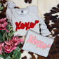 XOXO Patch Sweatshirt *Red