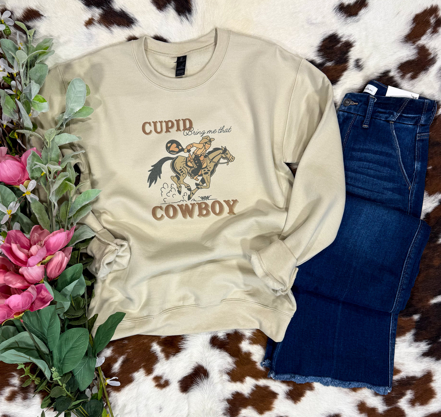 Cupid Cowboy Sweatshirt