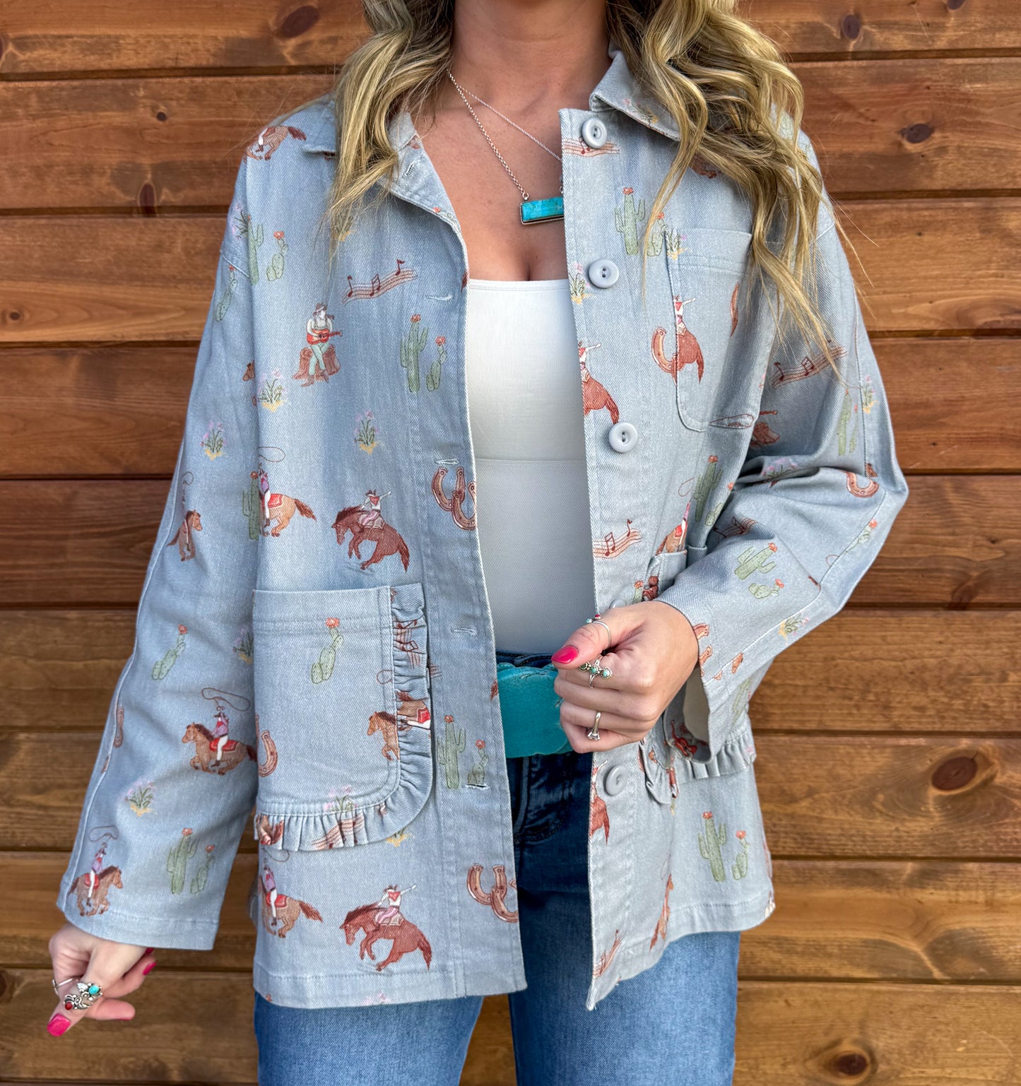 Cactus Cowgirl Jacket