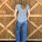 The Abby Top *Pebble
