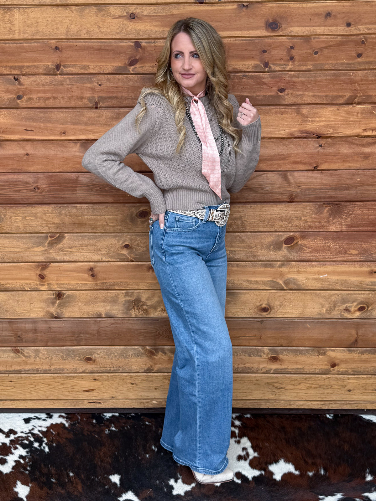 Dusty Cowgirl Knit Top