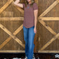 The Abby Top *Red Bean
