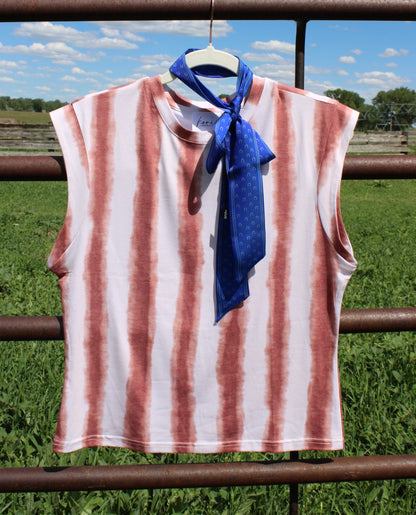 American Striped Top