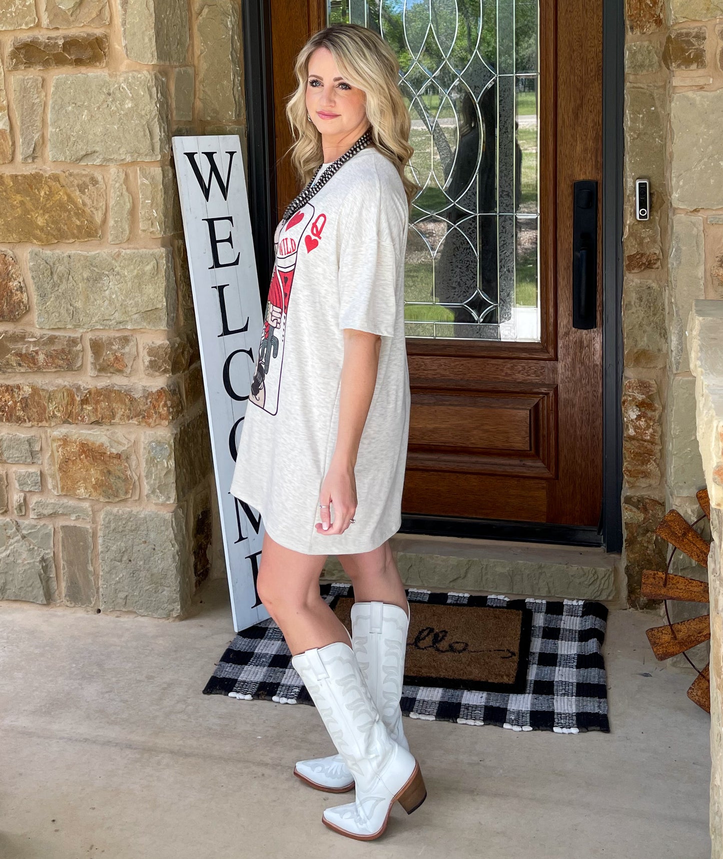 Queen of Hearts T-Shirt Dress