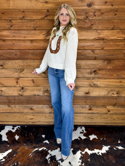 Lucky Cowgirl Sweater