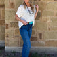 Breezy Aztec Top