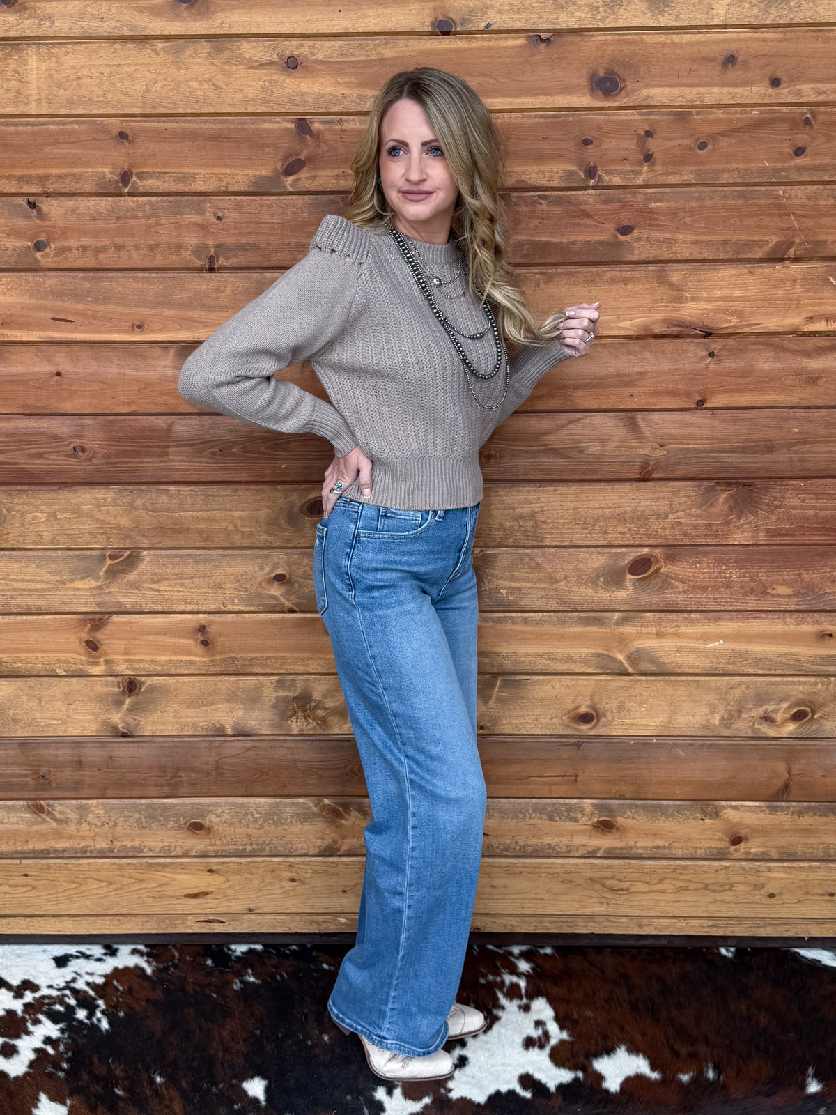 Dusty Cowgirl Knit Top