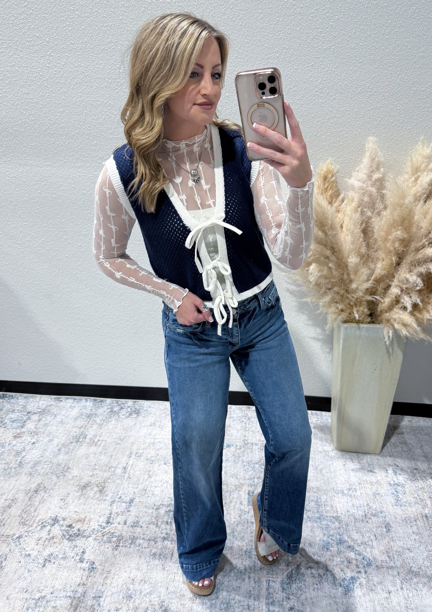 Dressy Knit Vest
