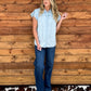 Dainty Denim Top