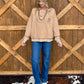 Cowgirl Boots Oversized Sweater Top
