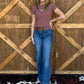 The Abby Top *Red Bean