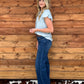 Dainty Denim Top