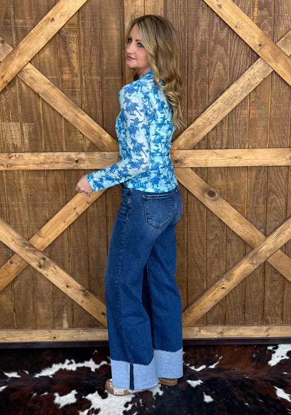 The Roughstock Mesh Top