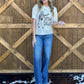 Wild West Embroidered Tee