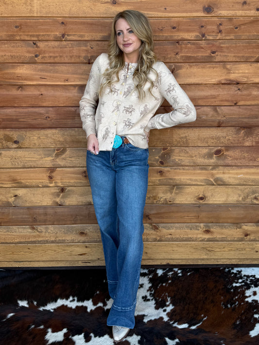 Lasso Cowboy Cardigan