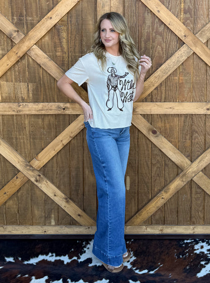 Wild West Embroidered Tee