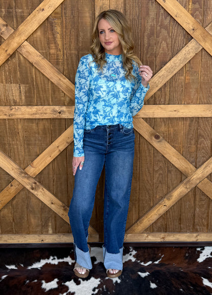 The Roughstock Mesh Top