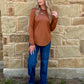 Swanky Leather Long Sleeve *Saddle