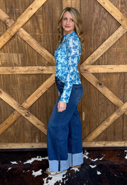 The Roughstock Mesh Top